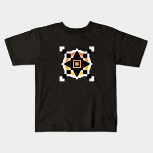 Aztec Geometric Sun Set Design Kids T-Shirt